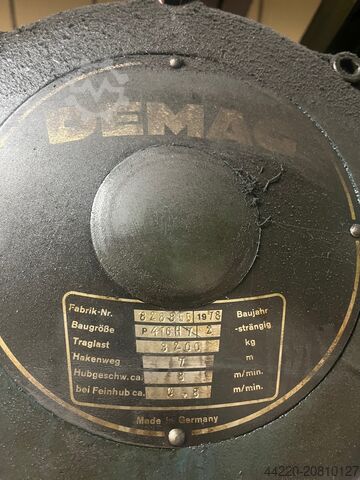 Kranarm DEMAG Typ P 416 H7/2