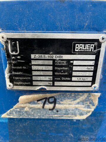 Ölauffangwanne Bauer Südlohn 2004