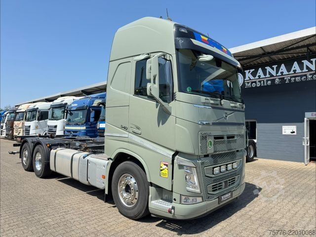Swap body truck VOLVO FH 540 6x2 BDF Lift-/Lenkachse TOP Ausstattung