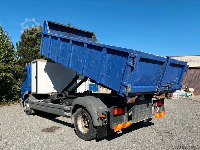 Roll-off tipper truck MERCEDES-BENZ Atego 1223  Abrollkipper mit Container