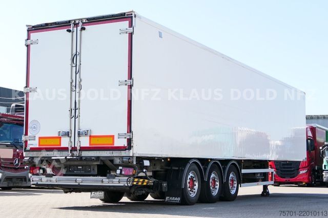 Reefer semitrailer  Fabag SA 36 Kühlkoffer ThermoKing Liftachse