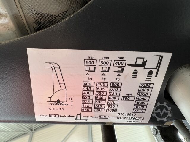 V 10 / * DOPPEL-Lenkung!! VOLLAUSSTATTUNG!! LINDE V 10 /  * DOUBLE steering !! FULL options !!