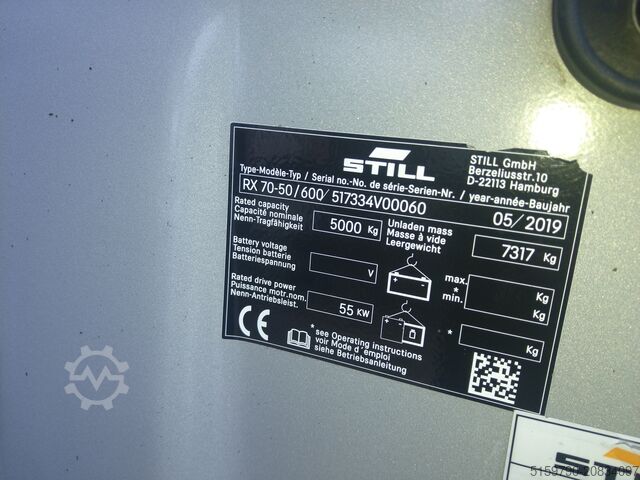 Gabelstapler Still RX 70-50/600