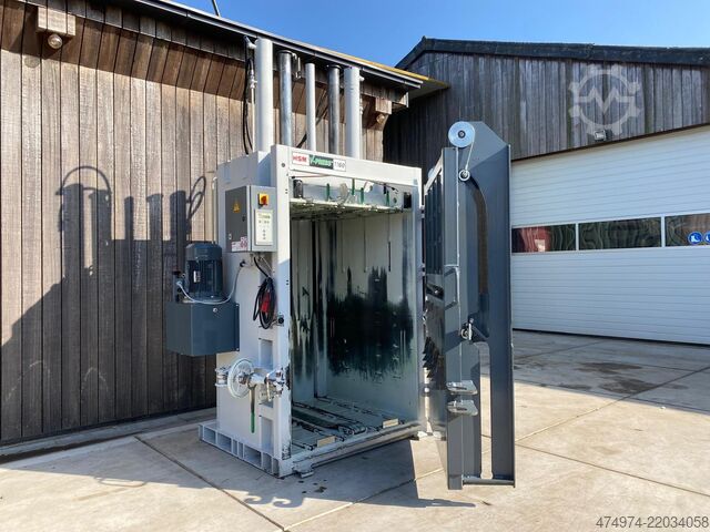 Baler, waste compactor, cardboard baler, press HSM V-Press 1160 Plus