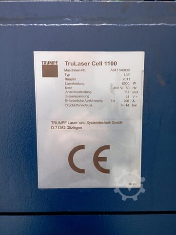 Laser welding system TRUMPF Cell 1100 (L 35)
