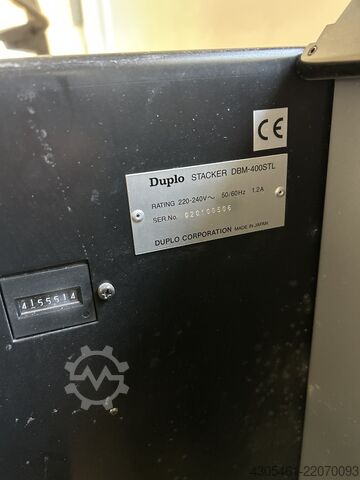 Zusammentragmaschine Duplo DBM-400STL Left-Side Deep-Pile Stacker