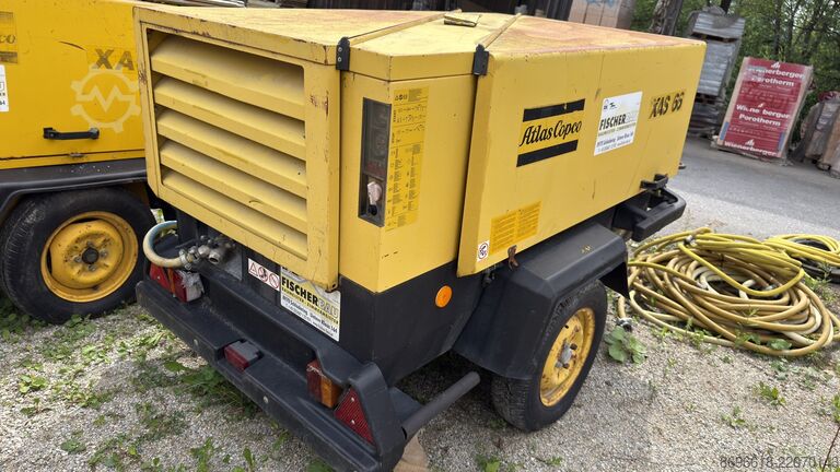 Screw compressor Atlas Copco XAS 66 PD
