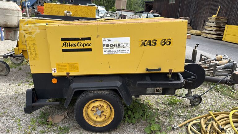Screw compressor Atlas Copco XAS 66 PD