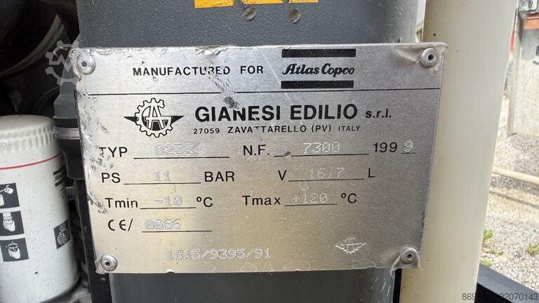 Screw compressor Atlas Copco XAS 66 PD