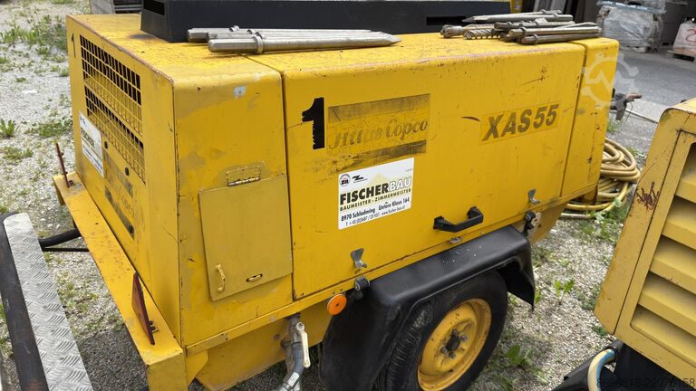 Screw compressor Atlas Copco XAS 55
