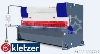 CNC cutting shear hydraulic KK Kletzer CNC Tafelschere KK kletzer AS 3013