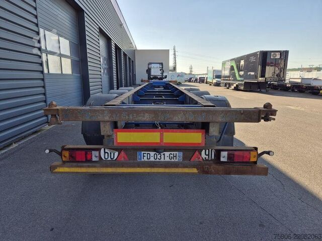 Long material semitrailer Trax PORTE CONTAINER
