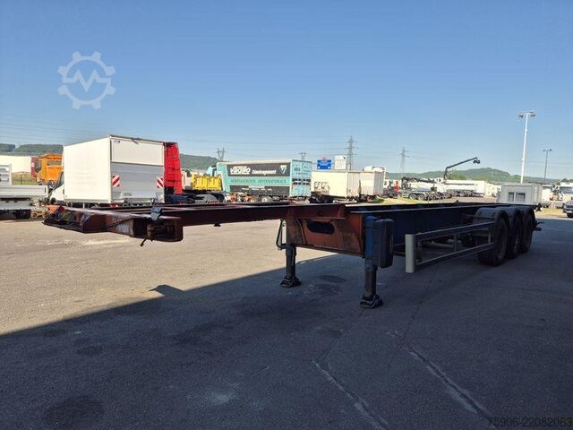 Long material semitrailer Trax PORTE CONTAINER