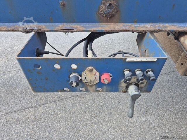Long material semitrailer Trax PORTE CONTAINER