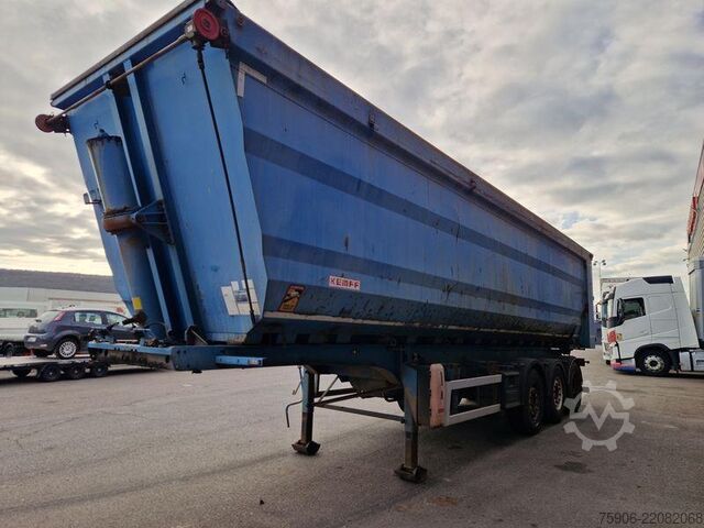 Tipper semitrailers Kempf BENNE A FERRAILLE 55m3