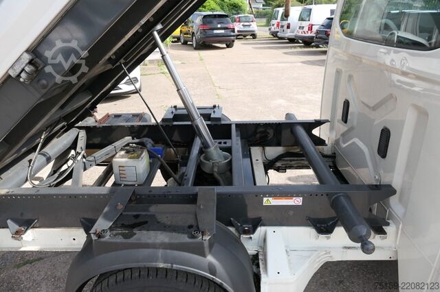 Three-way tipper van Volkswagen T5 1,9 TDI Doka Pritsche Plane Klima