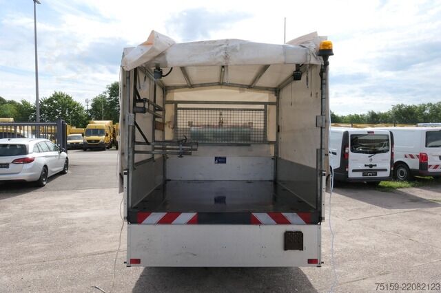 Three-way tipper van Volkswagen T5 1,9 TDI Doka Pritsche Plane Klima