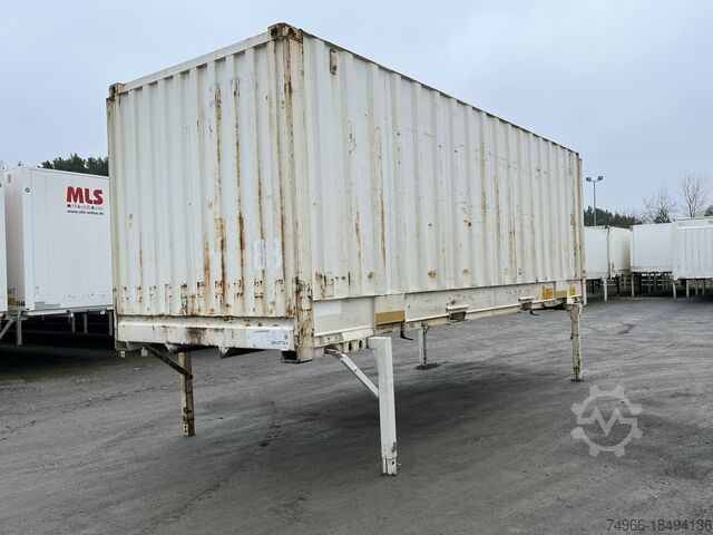 Swap box Krone Wechselkoffer mit Rolltor 7,45 m kran- und stapelbar