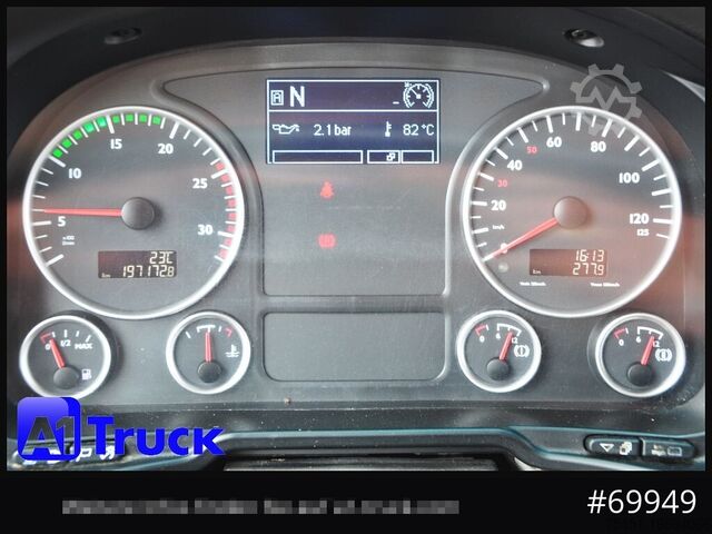 Garbage truck MAN TGS 26.320, Faun 533 Frontlader, Überkopflader Müllwagen,