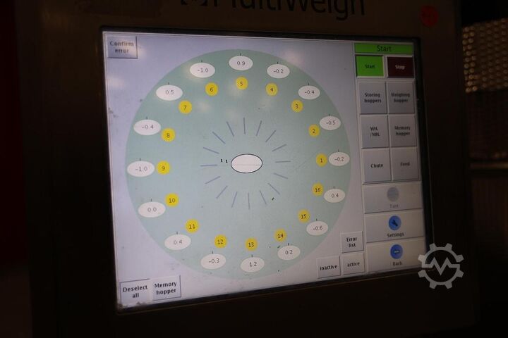 2015 Multiweigh 16 heads (3-mix) multihead with memory buckets Multiweigh 16 heads (3-mix) multihead with memory buckets