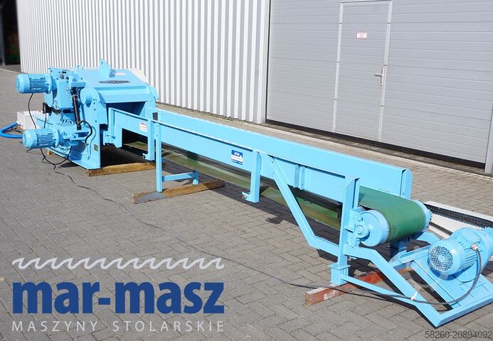Holzhacker Schredder KLOCKNER 180x500L-2WV