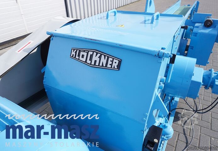 Holzhacker Schredder KLOCKNER 180x500L-2WV
