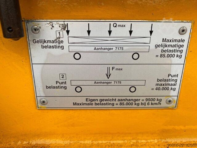 Loader/unloader  Buiscar Zwaartransportkar
