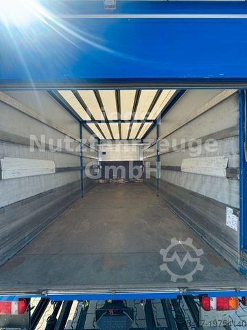 Flatbed truck with tarp MAN TGL 8.190 4x2 BL*LBW*Navi*Kamera*Motorbremse