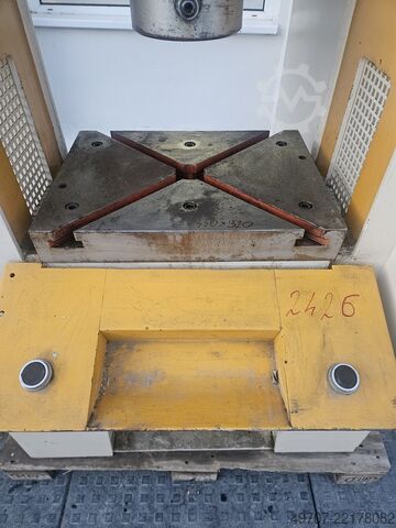 Hydraulische Doppelsäulenpresse 16 Tonne Hans Schoen TES 16 