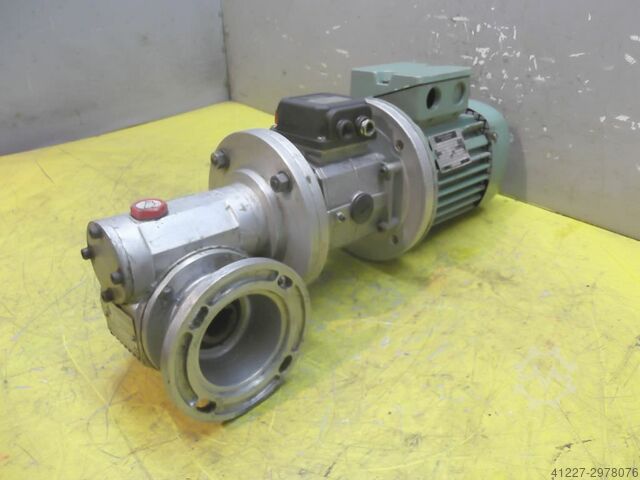Gear motor 0.25 kW 137 rpm Motovario MRVI0FZ