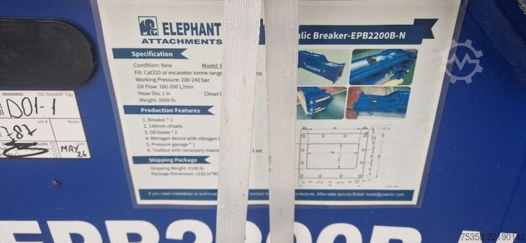 Demolition hammer Elephant 2200 EB2200