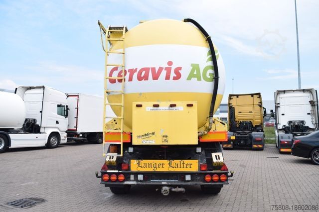 Silo semitrailer Heitling 51.000L 6Kammer Futtersilo Lenk