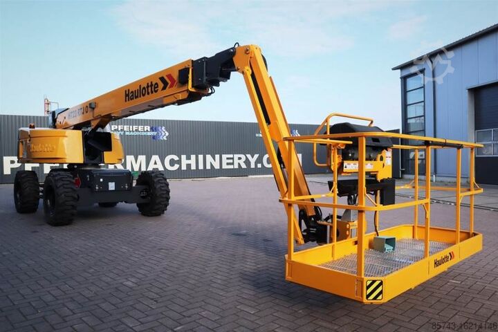Telescopic boom lift Haulotte HT23RTJ O Valid Inspection, *Guarantee! Diesel, 4x