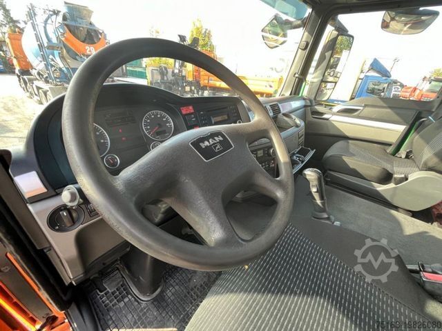 Abrollkipper MAN TG-S 26.400 6x4H-2 BL Abrollkipper mit Kran Lift
