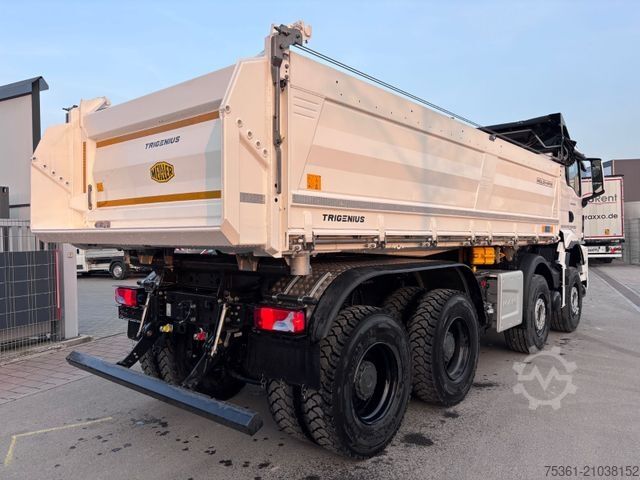 Dreiseitenkipper LKW MAN TGS 35.540 MEILLER-Bordmatik + el. Plane Navi
