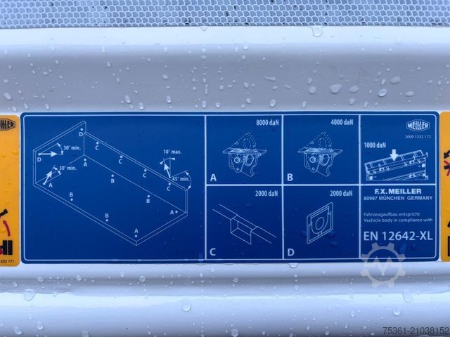 Dreiseitenkipper LKW MAN TGS 35.540 MEILLER-Bordmatik + el. Plane Navi