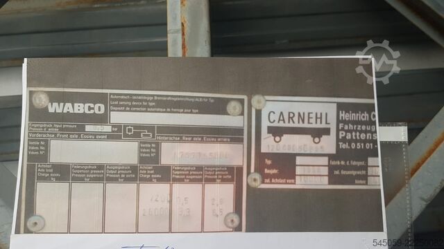 Kipp-Sattelauflieger CARNEHL CHKS/STH