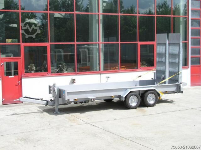 Tieflader Anhänger Möslein TT 11-E6x2  Tieflader für Fräsen breiten Rampen, Neu