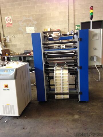 Holgogram stripes hot stamping machine NEWMEC SRL SECUR IN LINE