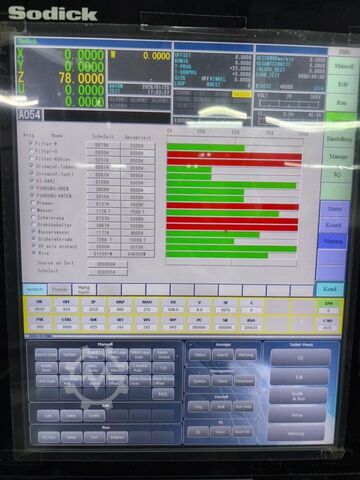Drahterodiermaschinen / EDM Sodick SLC 600 G