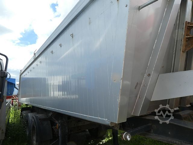 Kippsattelauflieger Kögel SKMP 24 Alukastenmulde