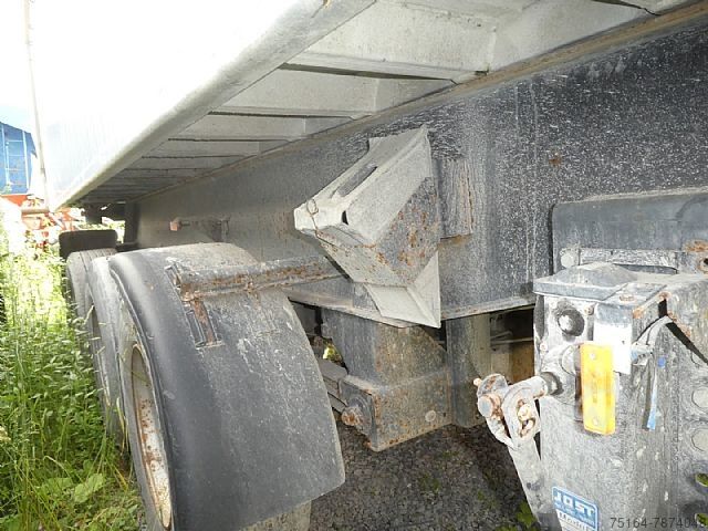 Kippsattelauflieger Kögel SKMP 24 Alukastenmulde