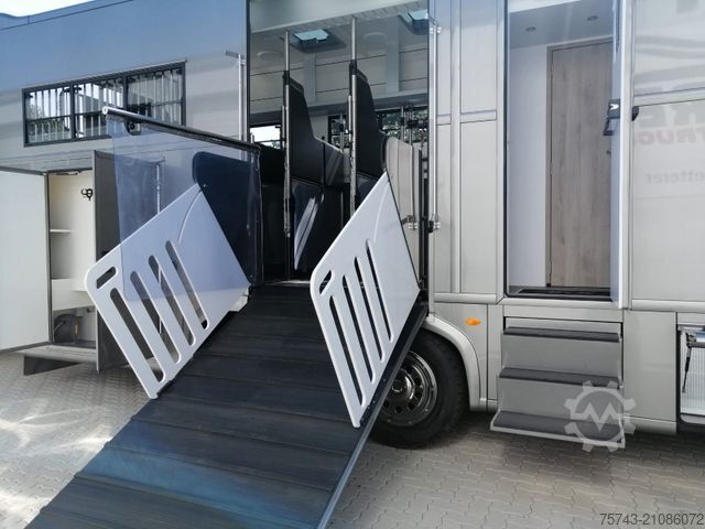 Viehtransporter LKW MERCEDES-BENZ Actros 2651 AKX  Pop-Out,  6 Pferde