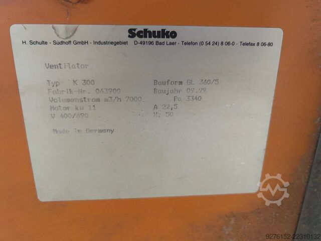 Fan Schuko K 300