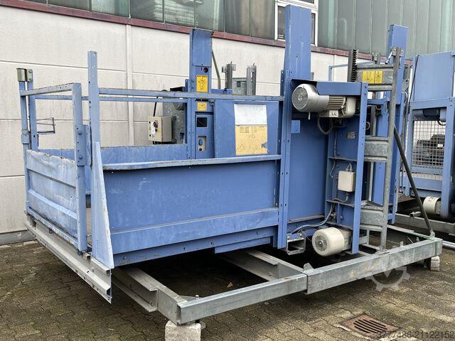 Zahnstangenaufzug für Personen u. Lasten GEDA 1500 Z/ZP Bauaufzug 3,30 x 1,45 m