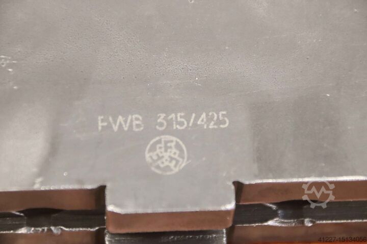 Interchangeable jaws 1 set Forkardt FWB 315/425 Breite 36 mm ungestuft