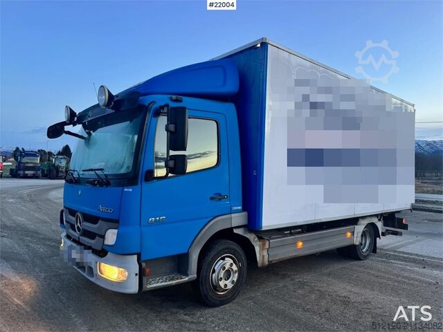 Koffer Mercedes-Benz Atego 818 Box Truck w/ Tail Lift – Only 140,000 km