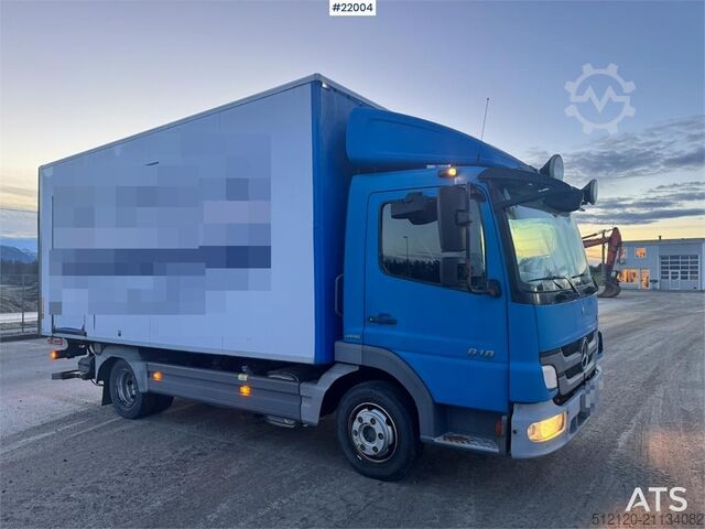Koffer Mercedes-Benz Atego 818 Box Truck w/ Tail Lift – Only 140,000 km