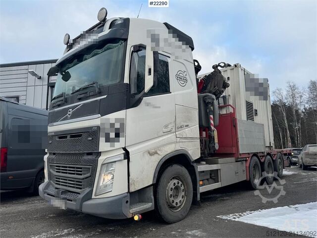 Kranwagen Volvo Fh540 Tridem crane truck w/ 31 t/m Fassi crane wit