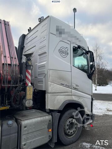 Kranwagen Volvo Fh540 Tridem crane truck w/ 31 t/m Fassi crane wit